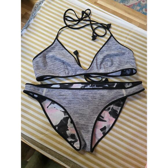 Lululemon RARE Reversible Bikini Set Size 8 - Picture 15 of 16